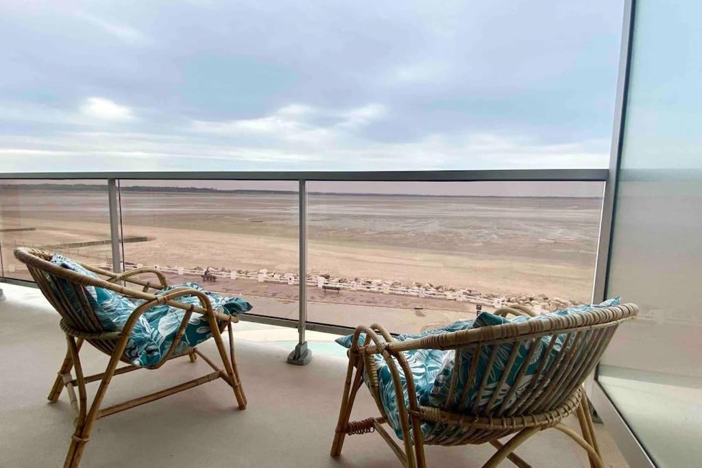 Studio Avec Balcon, Vue Panoramique Sur La Baie Le Crotoy Ngoại thất bức ảnh