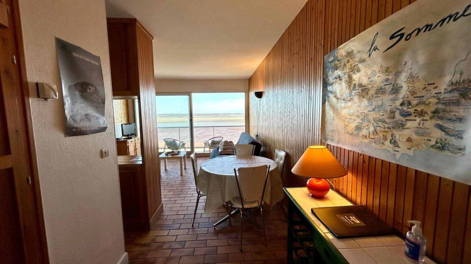 Studio Avec Balcon, Vue Panoramique Sur La Baie Le Crotoy Ngoại thất bức ảnh