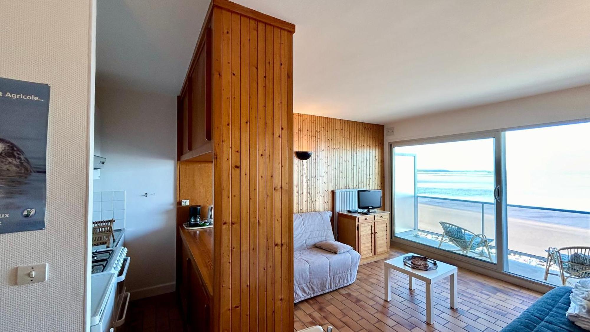 Studio Avec Balcon, Vue Panoramique Sur La Baie Le Crotoy Ngoại thất bức ảnh